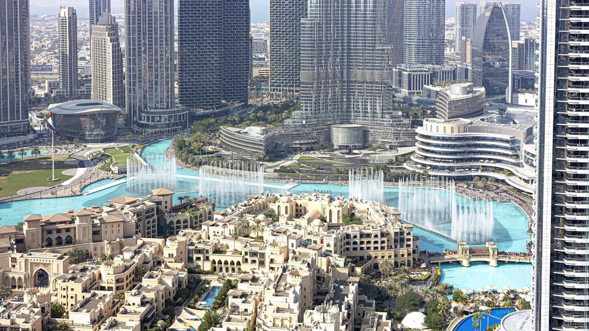 두바이 3Br Burj & Fountain View, High Floor Burj Royale Downtown 아파트